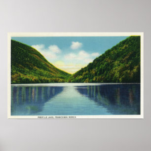 Franconia Kerben-Staats-Park-Ansicht von Profile Poster