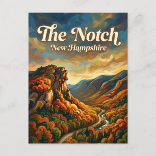 Franconia Notch New Hampshire Postkarte