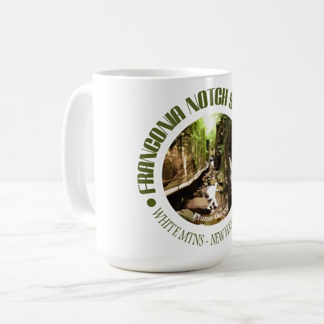 Franconia Notch SP Kaffeetasse (Vorderseite Links)