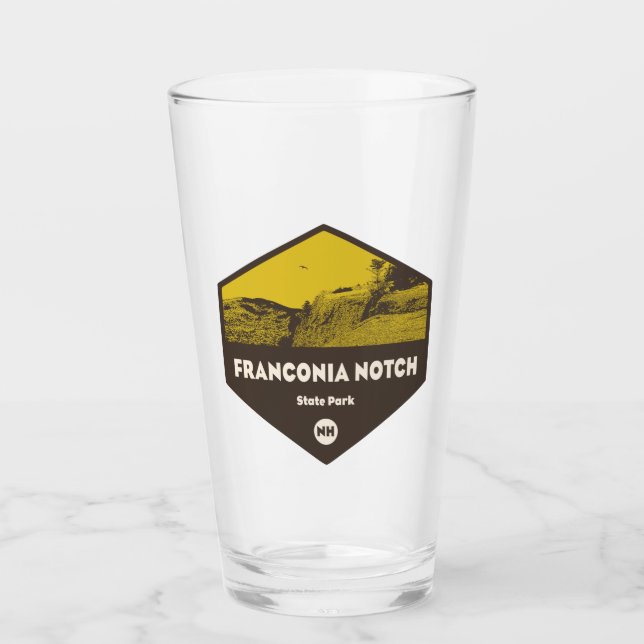 Franconia Notch Staat Park New Hampshire Glas (Vorderseite)
