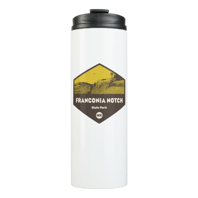 Franconia Notch Staat Park New Hampshire Thermosbecher (Vorderseite)