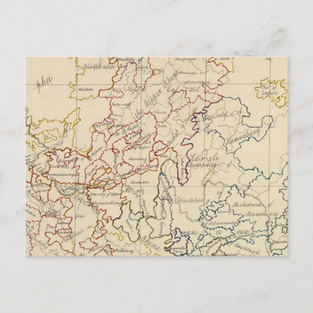 Franconia Postkarte (Vorderseite)