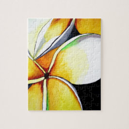 Frangipani-Blumen-Kunstlaubsäge