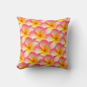 Frangipani Plumeria Blume Kissen