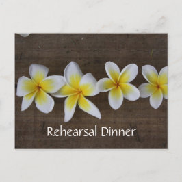 Frangipani Wedding Probe Einladungen