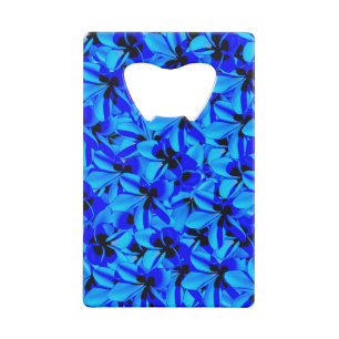 Frangipanis à deux tons bleus,