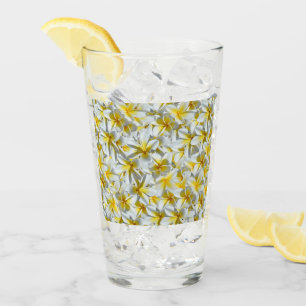 Frangipanis jaune tropical, Verre à boire