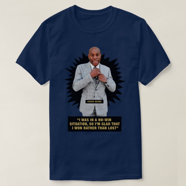 Frank Bruno T-Shirt (Design vorne)