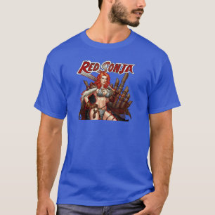Frank Cho Comic-Cover-Art Hyrkania Kriegerkönigin T-Shirt