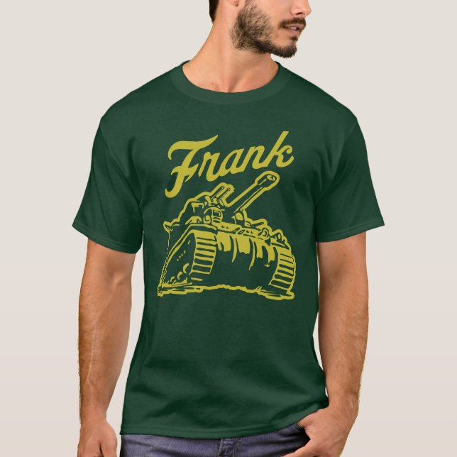 Frank das Behälter-Shirt T-Shirt (Vorderseite)