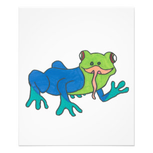 Frank der Frosch Großdruck Fotodruck