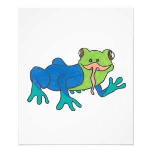 Frank der Frosch Großdruck Fotodruck