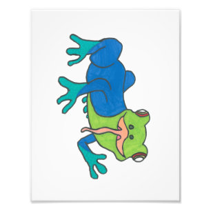 Frank der Froschdruck Fotodruck
