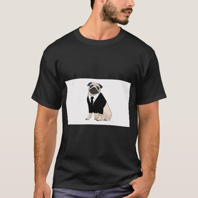 Frank der Mops T-Shirt (Vorderseite)