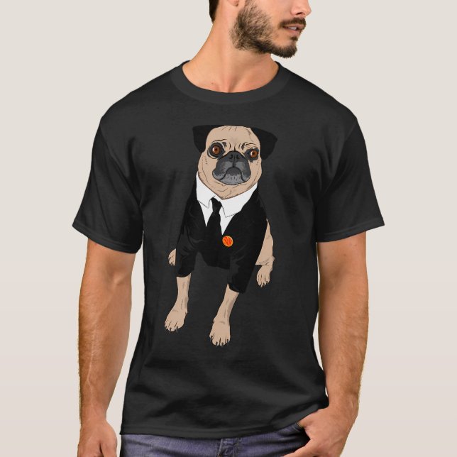 Frank der Mops T-Shirt (Vorderseite)