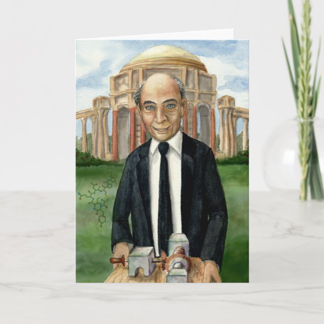Frank Oppenheimer Grußkarte Karte (Vorderseite)