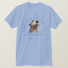 FRANK Peptid, Otter 3 w/custom text, leicht T-Shirt
