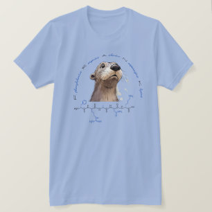 FRANK Peptid, Otter 3 w/custom text, leicht T-Shirt