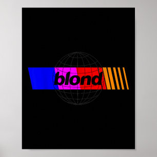 Frank Rapper Blond R&amp;b Album Ocean Globe World Poster