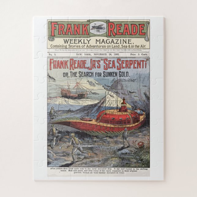 Frank Read Jr Futurist Sci-Fi, Ausgabe 1-5, 1902 (Vertikal)