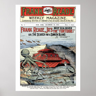 Frank Read Jr Futurist Science-Fiction, Ausgabe 1- Poster