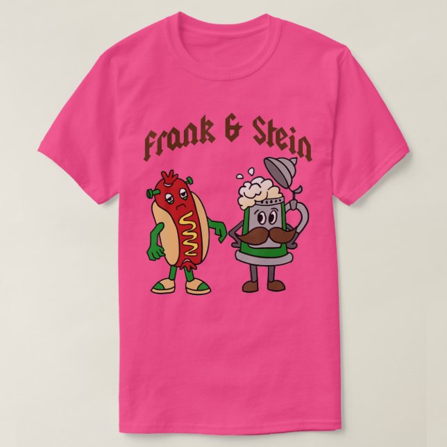 Frank & Stein Oktoberfest Deutsches Bierfestival T-Shirt (Design vorne)