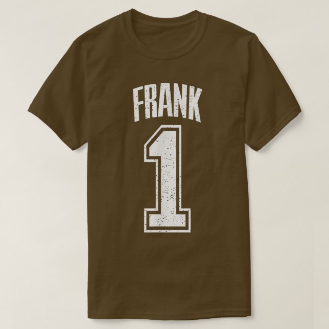 Frank-Support Nummer 1 Bester Lüfter T-Shirt (Design vorne)