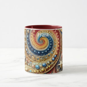 FRANK ~ Tourbillons Étoiles ~ Tasse