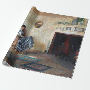 Frank W. Benson Regentag Geschenkpapier