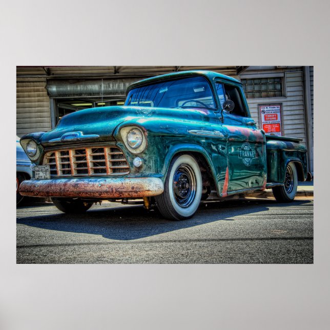 Franke Construction Company Rat Chevy Poster (Vorne)