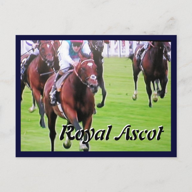 Frankel at Royal Ascot Diamond Jubilee carte posta (Devant)