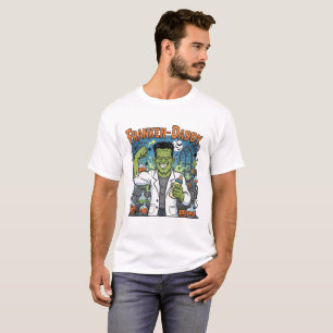 Franken-Daddy Halloween-T-Shirt für Väter T-Shirt