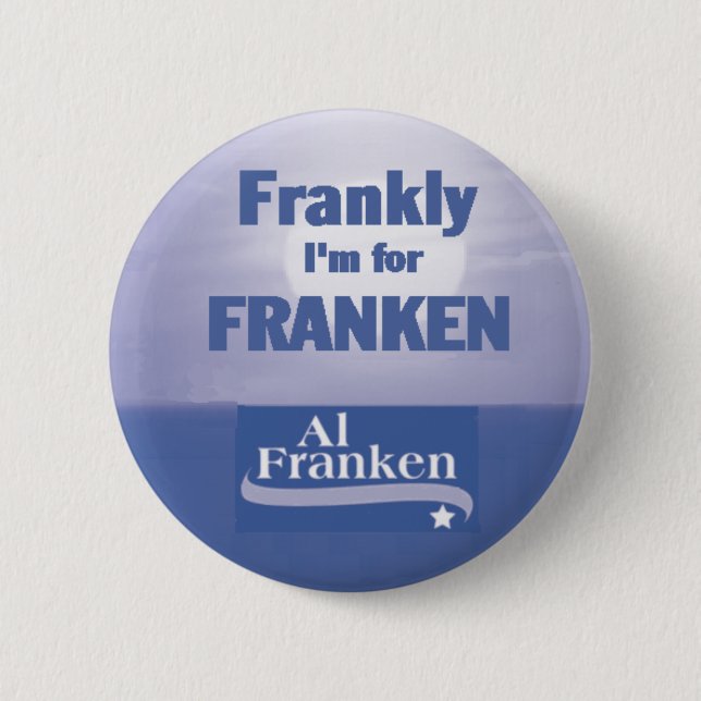 FRANKEN Mangan-Knopf Button (Vorderseite)