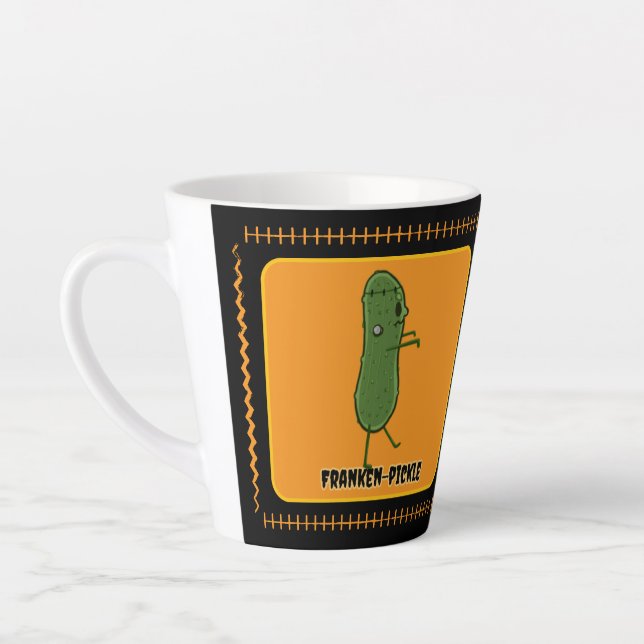 Franken-Pickle Latte Tasse (Links)