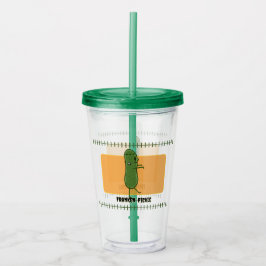 Franken-Pickle Tumbler Acryltrinkbecher