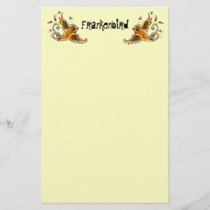 Frankenbird stationär briefpapier