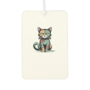 FrankenCat-Übergroßes T-Shirt Autolufterfrischer