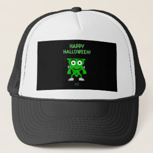 FrankenCheese Halloween Grüße Trucker Hat Truckerkappe