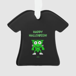 FrankenCheese Halloween Salutations T Shirt Orneme
