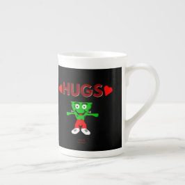 FrankenCheese Hugs Bone China Tasse