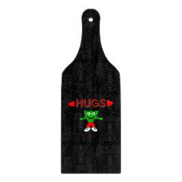 FrankenCheese Hugs Cutting Board Paddle Schneidebrett