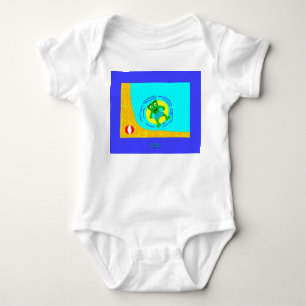 FrankenCheese Summer Baby Jersey Bodysuit Strampler