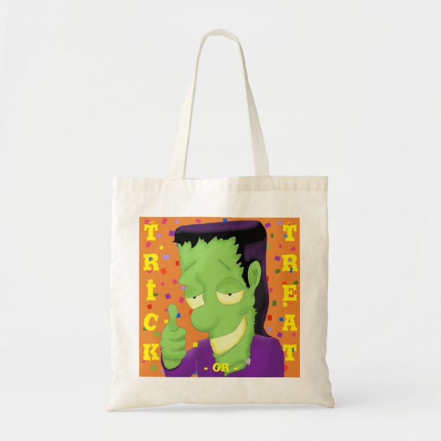 Frankencool Halloween Tote Bag Tragetasche (Vorne)