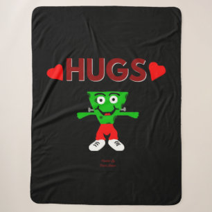 FrankenFromage Hugs Grosse couverture Sherpa