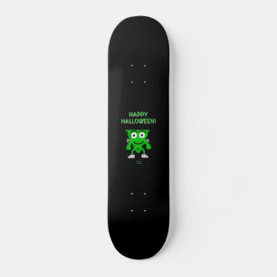 FrankenKäse Halloween Grüße Skateboard