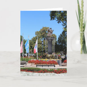 Frankenmuth, Michigan-Grußkarte Feiertagskarte
