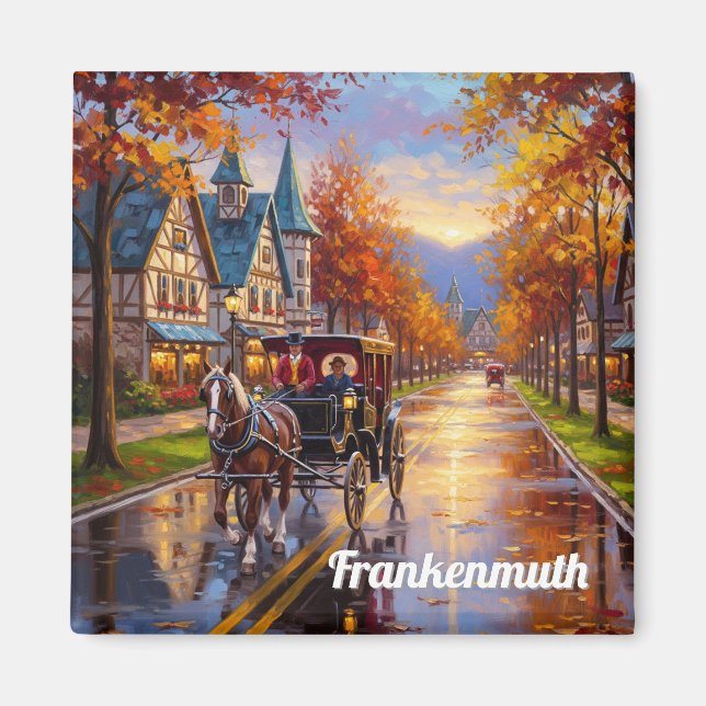 Frankenmuth Michigan Travel Magnet (Vorne)