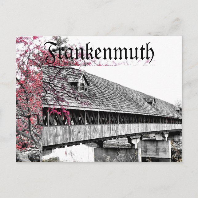 Frankenmuth Postkarte (Vorderseite)