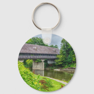 Frankenmuths Covered Bridge Schlüsselanhänger