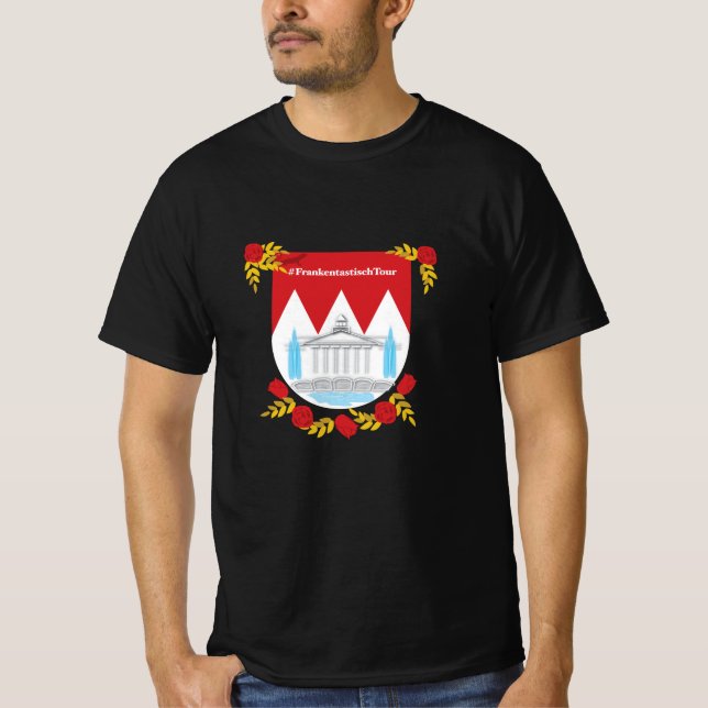 Fränkenschild T-Shirt (Vorderseite)